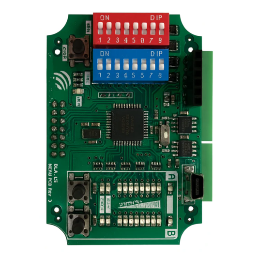 Dual lane loop card with software.